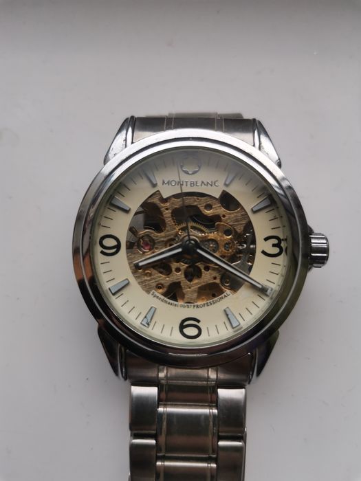 Vand ceas automatic Montblanc Skeleton de colectie