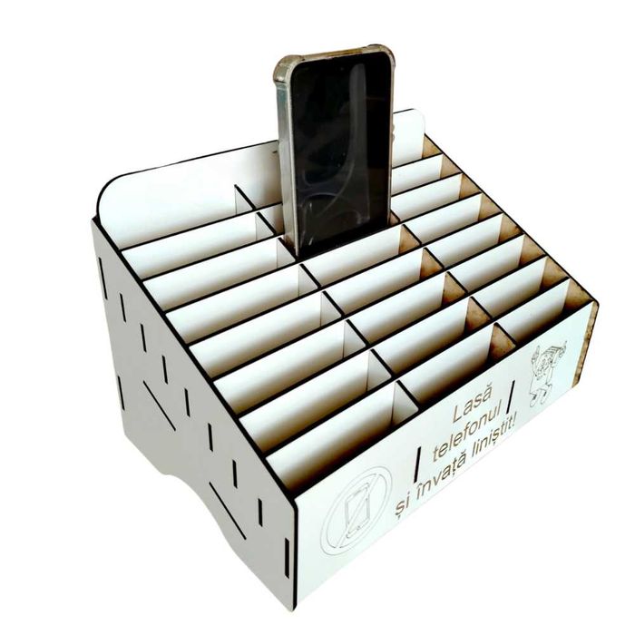 Cutie pentru depozitarea telefoanelor Phone Jail - 24 dispozitive