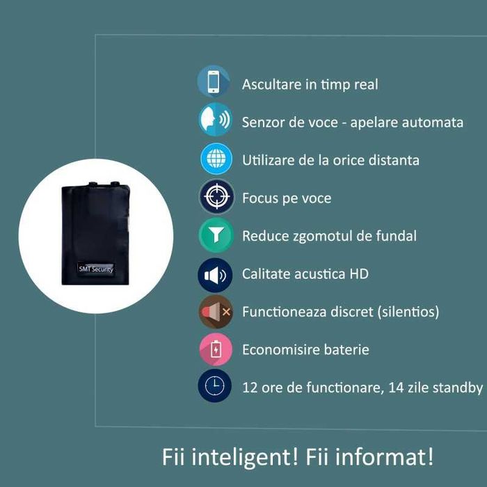 Microfon Spion DUSTy G-REK (SMT Security)
