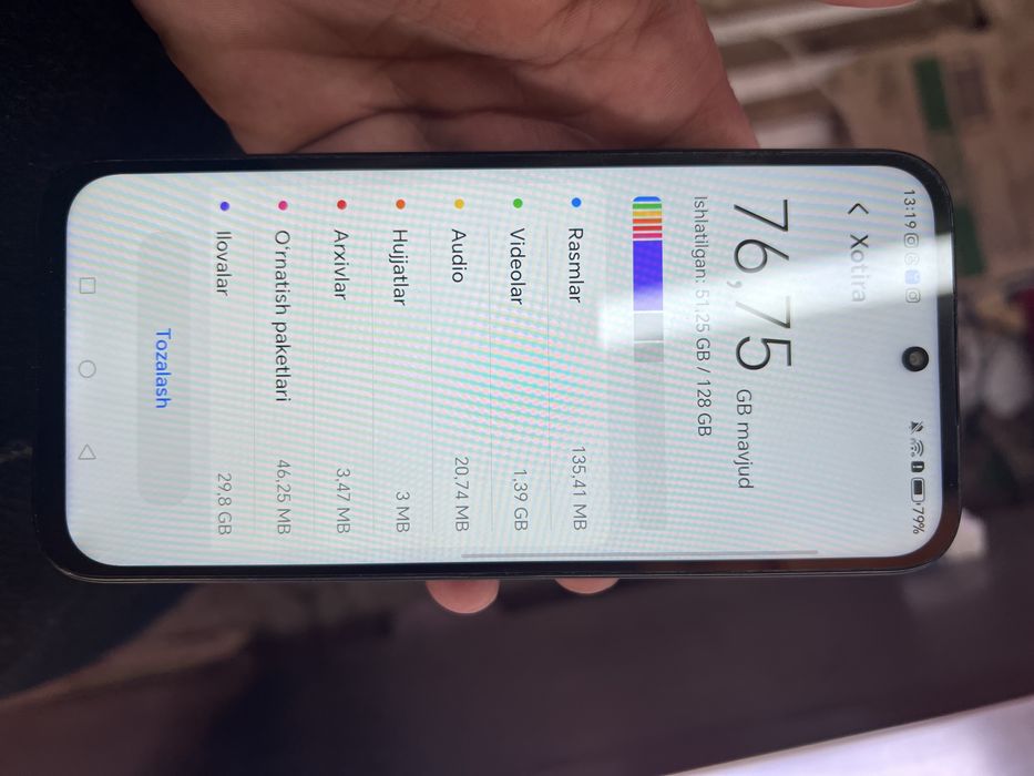 Honir X6C holati yahshi ishlashi 100%