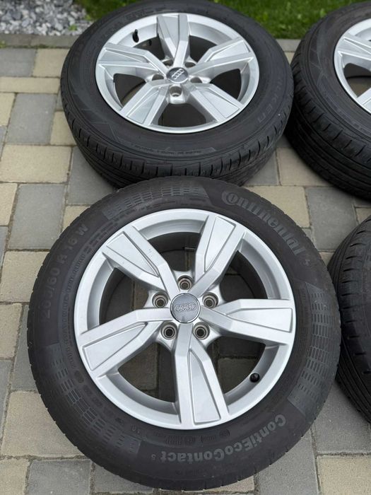 Jante Audi A4 B9 S-Line roti 16 5x112 anvelope 205 60 16 A4 B8 S-Line Audi A6 C6 Quattro jante 16 5x112