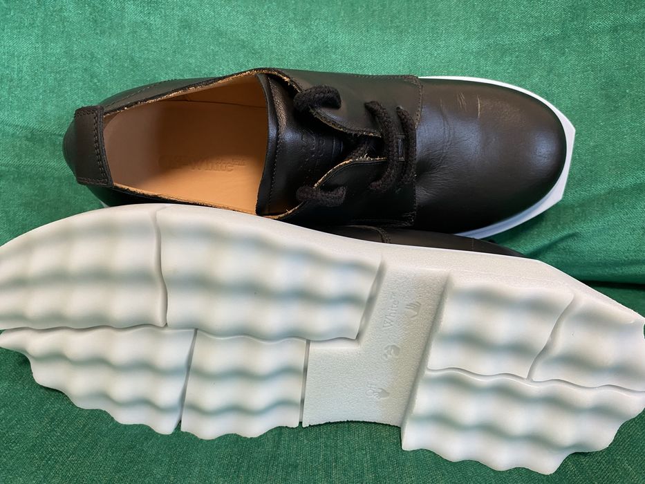 Pantofi Off-White leather Sponge derby marimea 41