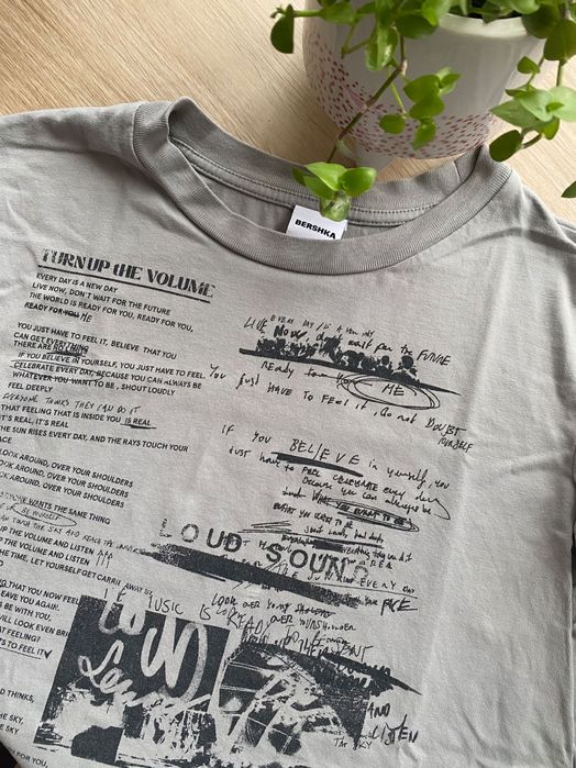 Bershka тениска, топ, потник