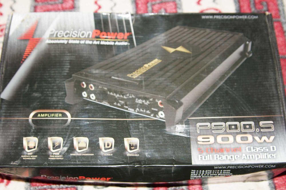 Усилитель автомобильный Precision Power P900.5 5-ти канальный