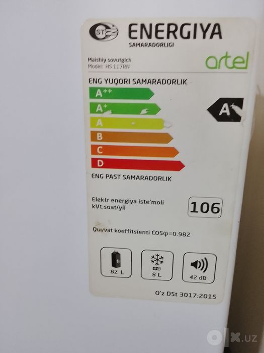 Artel HS117RN muzlatgich