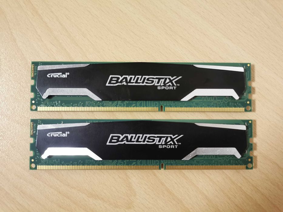 Corsair, Crucial и G.skill DDR3 рам памет- 3 комплекта по 8GB всеки