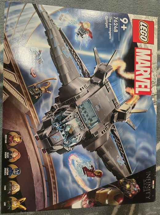 Lego Marvel 76248 The Avengers Quinjet - sigilat