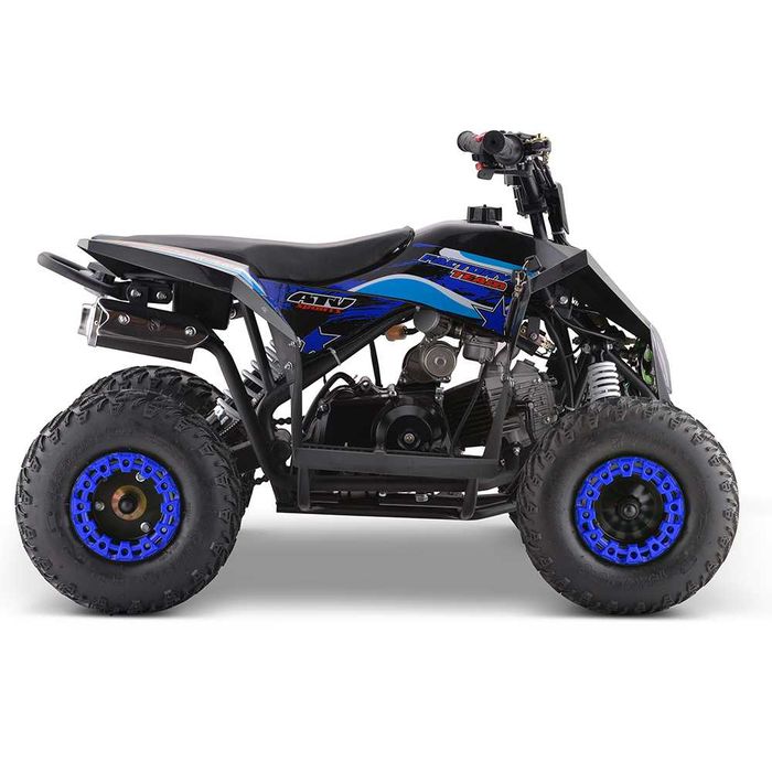 Atv copii 90cc Factory Team 6" automat 4T benzina albastru