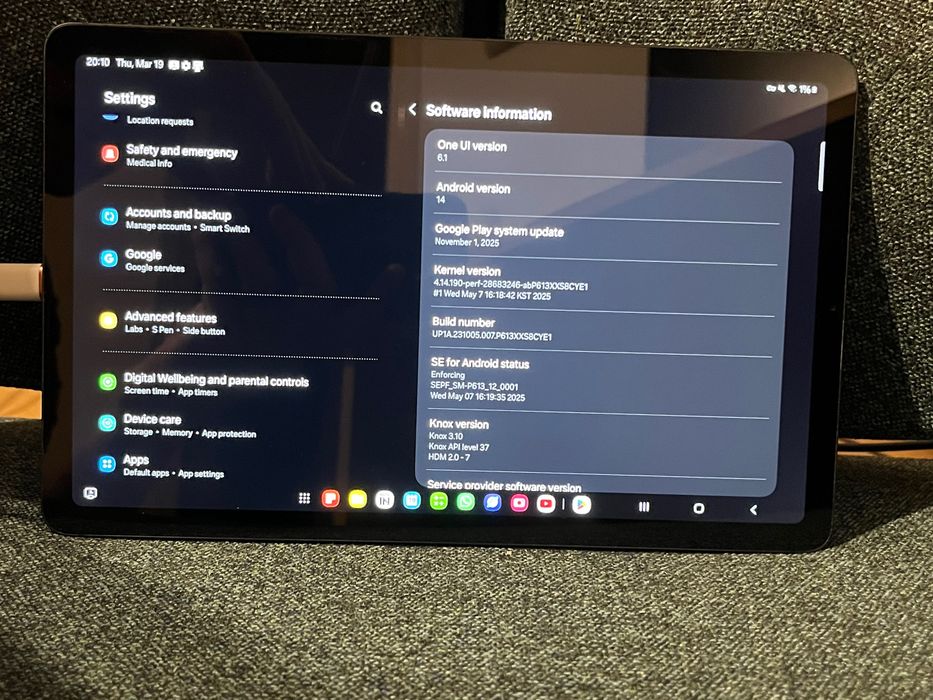 Samsung Galaxy Tab S6 Lite + Tastatură + Husă + S Pen, Stare excelentă