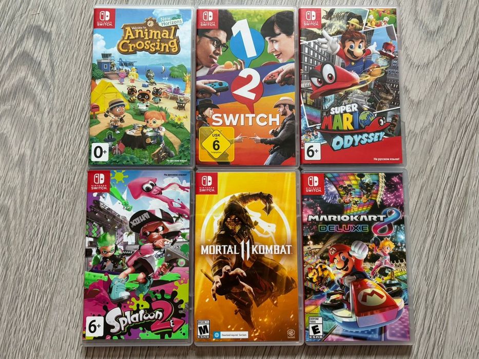 Nintendo Switch и игры