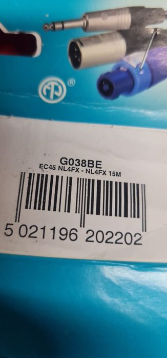 Cablu boxe profesional Nl4FX