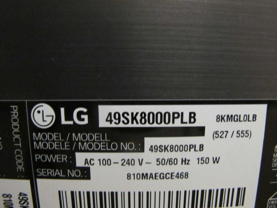 Televizor Led Smart Ultra 4K LG 125cm model 49SK8000PLB