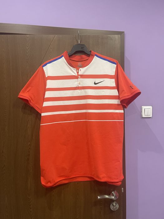XL Тениска Nike Roger Federer Premier Polo Shirt Indian Wells Miami US