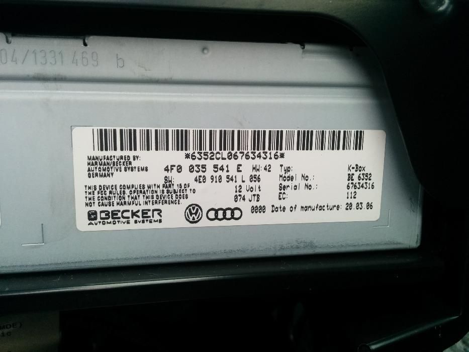 Радио Модул Audi A4 B7, A5, A6 4F, A8 D3, Q7, Q5, S4, S6
