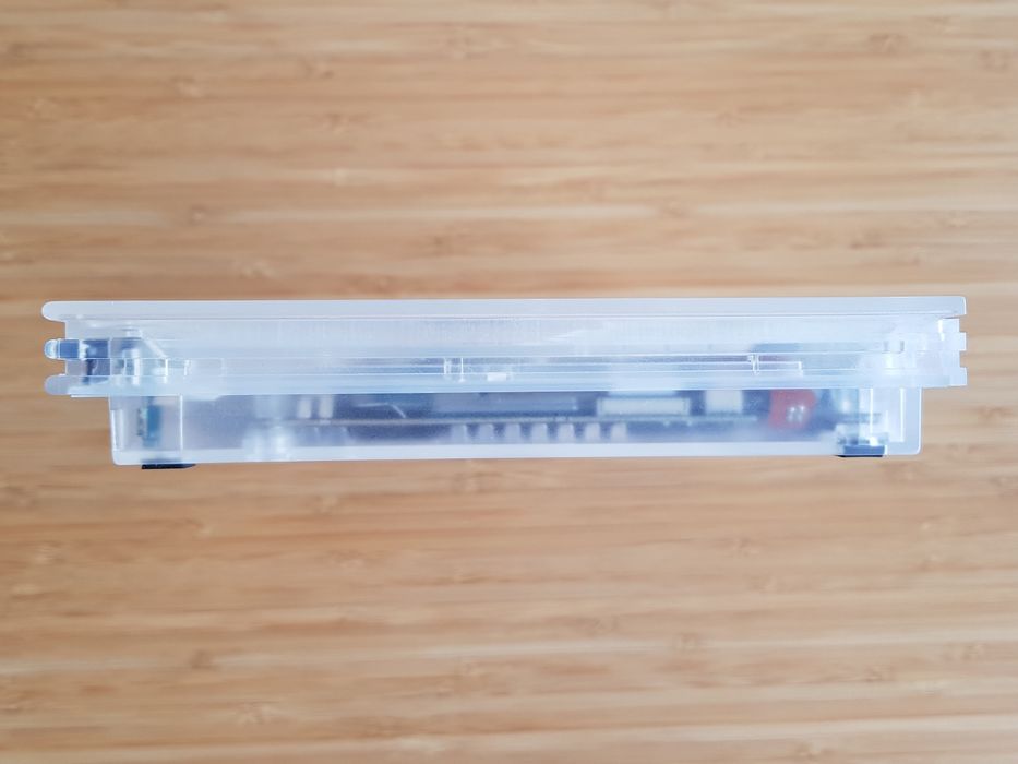 PlayStation 2 Slim SCPH-77004 Cristal Clear + HDMI Converter