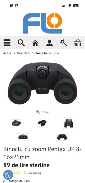 Binoclu Pentax -nou