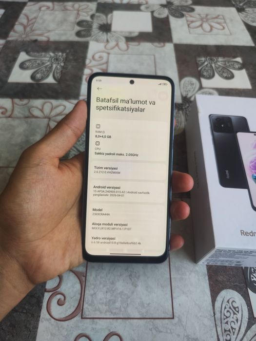 Redmi note 12 s (8+4/256 gb)