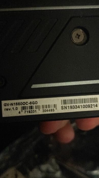 Gigabyte GeForce GTX 1660 OC 6GB – Отлично състояние