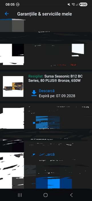 Sursa Seasonic B12 BC-650, 80+ Bronze, 650W Garanție 2028 Emag