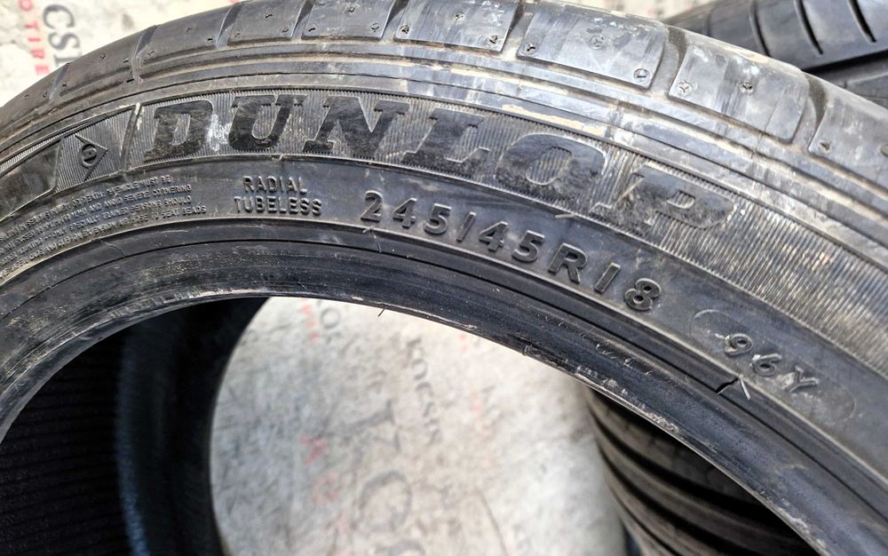 Anvelope second hand vara 245 45 18 Dunlop ( Runflat)