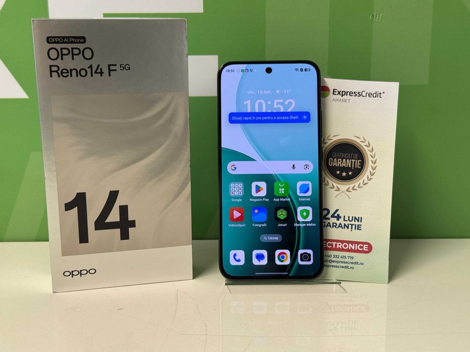 Oppo Reno 14F 5G (B.60457 Tatarasi) Garantie 2 ani