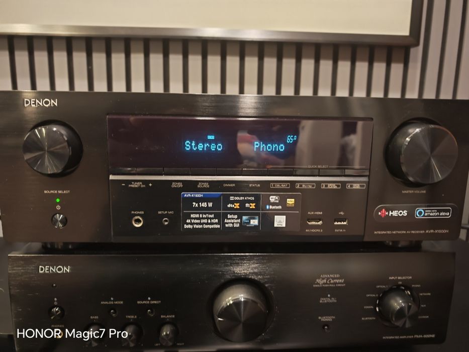 AV Receiver Denon AVR-X1500H Dolby Atmos 7.2