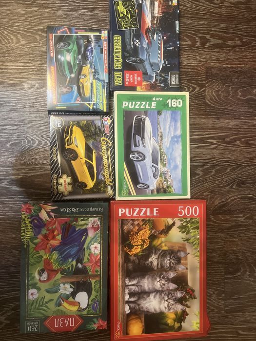 Продам много пазлов