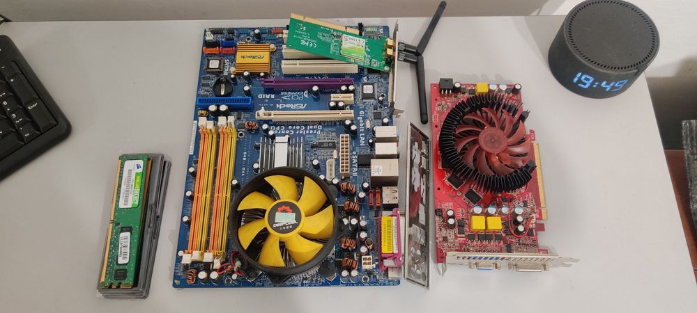 Ретро железо AGP карты и кит