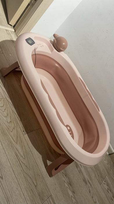 Детская ванночка с термометром