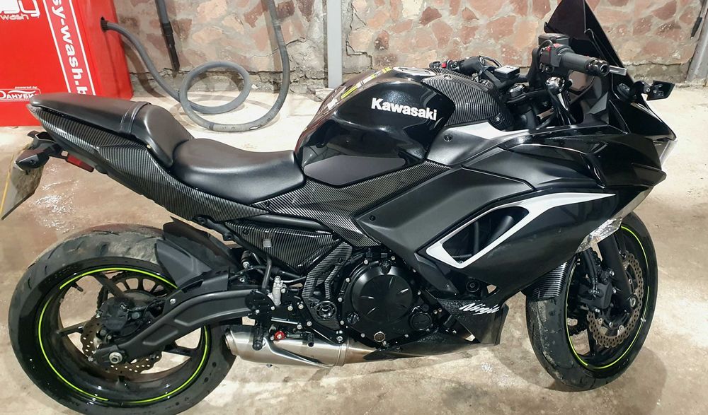 Kawasaki Ninja 650 EX650M 2022 – Euro 5, 50 kW,5270 км Турър