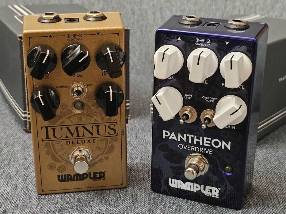 Ефекти за китара Wampler Pedals - Tumnus Deluxe and Pantheon Overdrive
