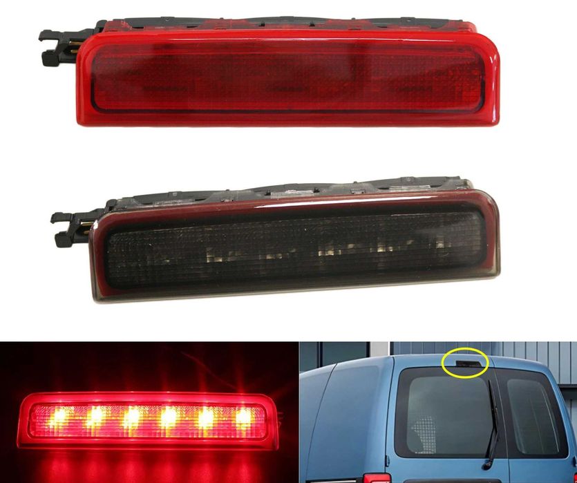 Трети LED стоп трета задна светлина за VW VOLKSWAGEN Caddy 2003->