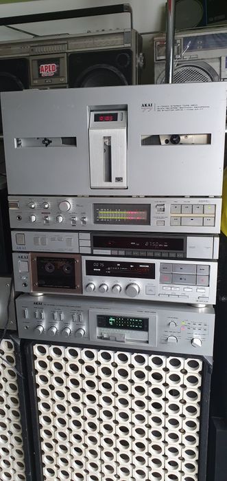 Linie Akai Mag.gx77,Deck Akai GX-6 Amp.am-u04 tuner AT-53
