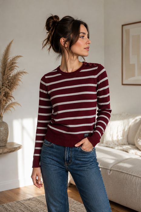 Pulover tricotat femei XS,premium Carhartt original-nou cu eticheta