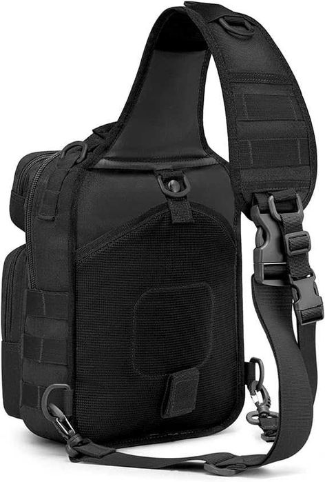 11л Тактическа Раница През Рамо MOLLE Система Водоустойчива + Нашивка