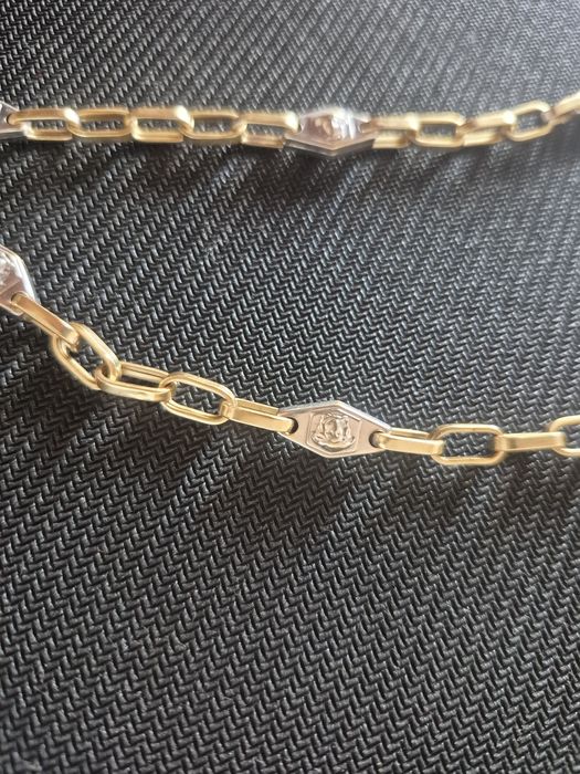 Lant de aur barbatesc Versace 14k