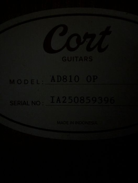 Акустическая гитара Cort AD810 NAT