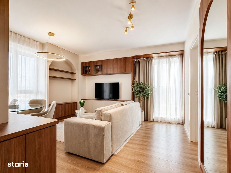 Apartament premium cu 2 camere + cameră hobby, 58,62 mp, terase de 39 — fotografia 2