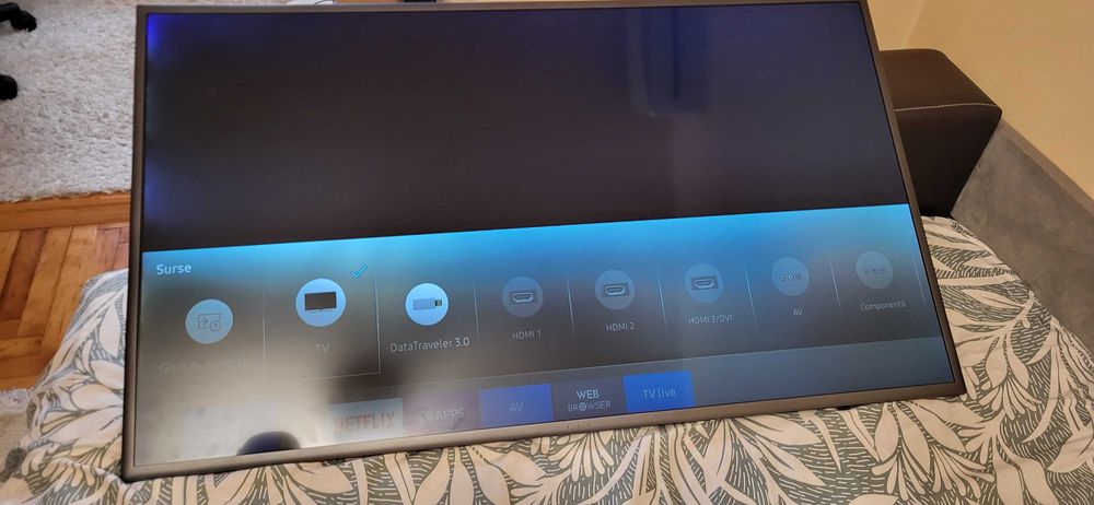 SAMSUNG TV defect fuctioneaza 125 cm, Smart netfix