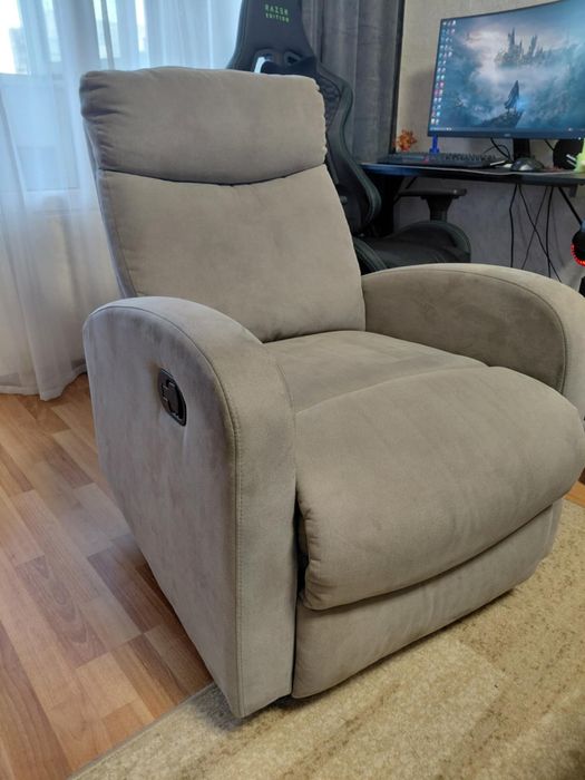 Диван + фотьол с релакс фунцкия