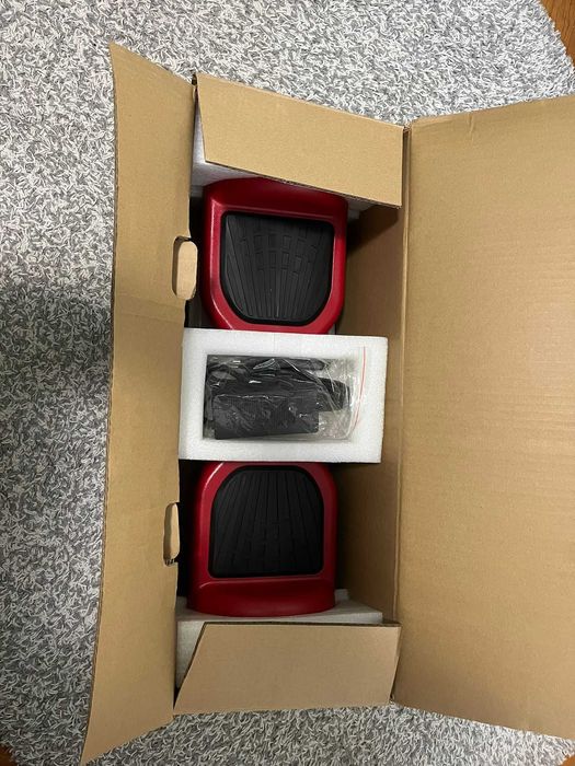 Hoverboard Boxter Lite Lexgo, 2 x 200 W,6.5", viteza 12 km/h, Rosu NOU