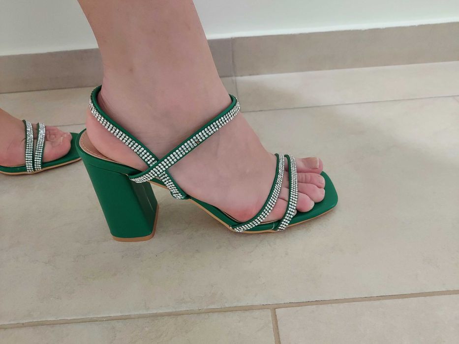 Дамски обувки на висок ток, номер 38