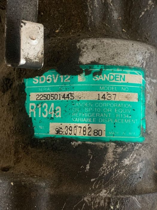 Compresor Ac Peugeot 307 3A/C 2000 - > 2.0 Hdi 90 Rhy (Dw10Td) 225050