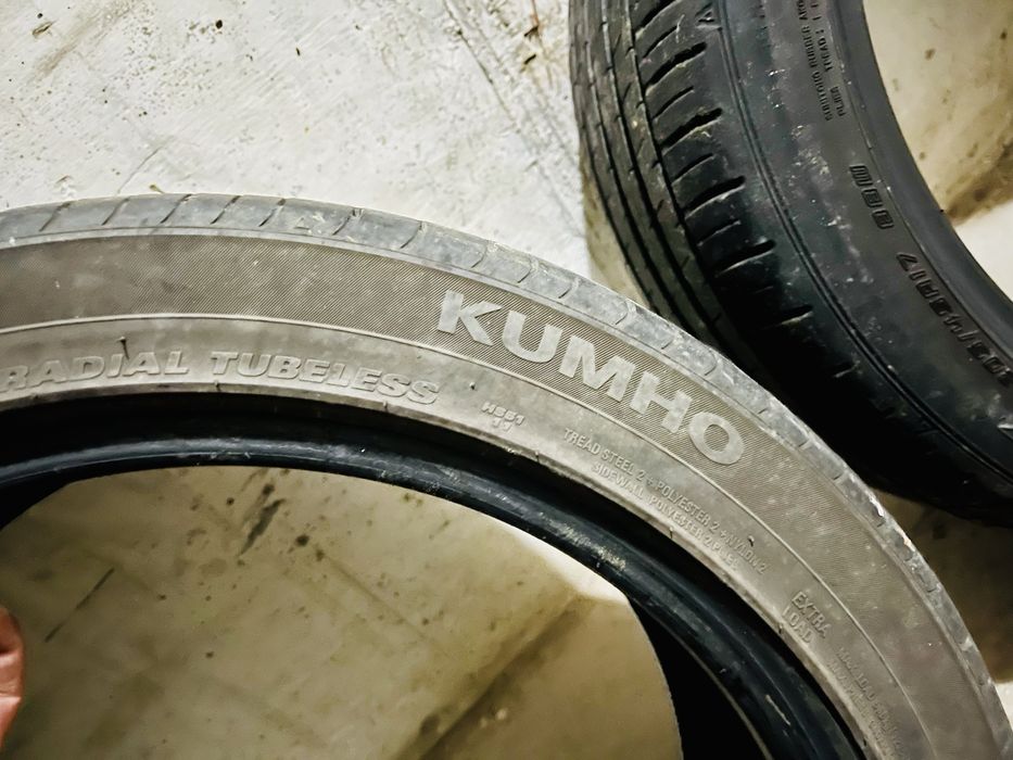 Set 4 anvelope vara 205/45 R17 (2x Falken DOT 2018 + 2x Kumho XL DOT 2021)