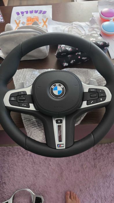 BMW M волан G30 G01 G02 G31 G11 с отопляеми вибрационни лостчета