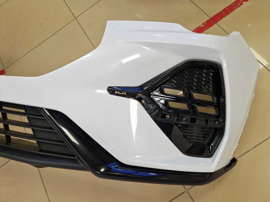 Бампер Белый передний Jetour X70 NEW рейсталинг