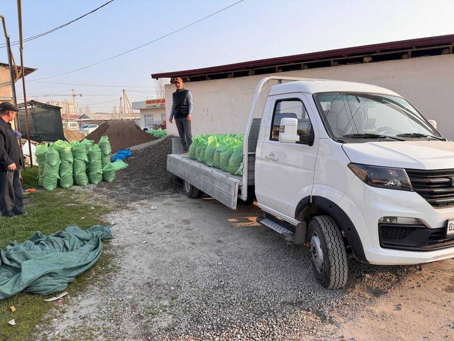 Песок Кленец Шебен в мешках Qum Klenes Sheben тупрок земля  qopda