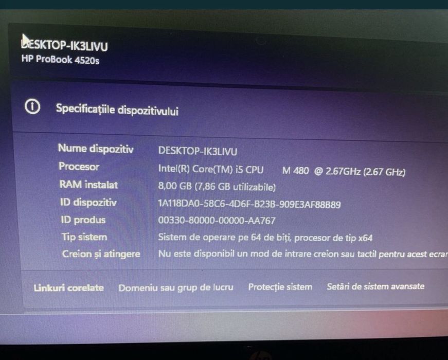 Laptop hp i5 placa video radeon