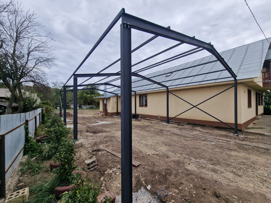 Structura hala garaj atelier service depozitare închiriere la comanda