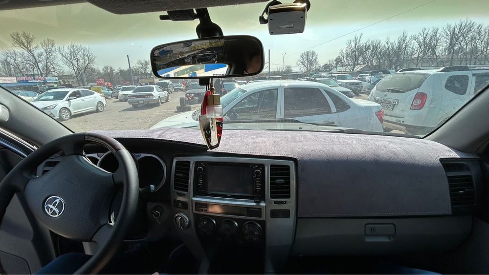 Накидка на панель/ алькантара